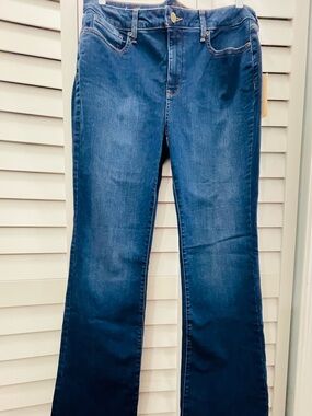NYDJ Women’s Dark Blue Stretch Bootcut Jeans size 12